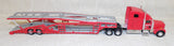 #36561 1/64 Red Miller Industries Freightliner Classic XL with Miller Auto Carrier Trailer