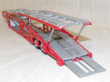 #36561 1/64 Red Miller Industries Freightliner Classic XL with Miller Auto Carrier Trailer