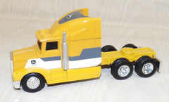 #37382-4 1/64 Yellow John Deere Dealer Peterbilt Cab with Sleeper - No Package, AS IS