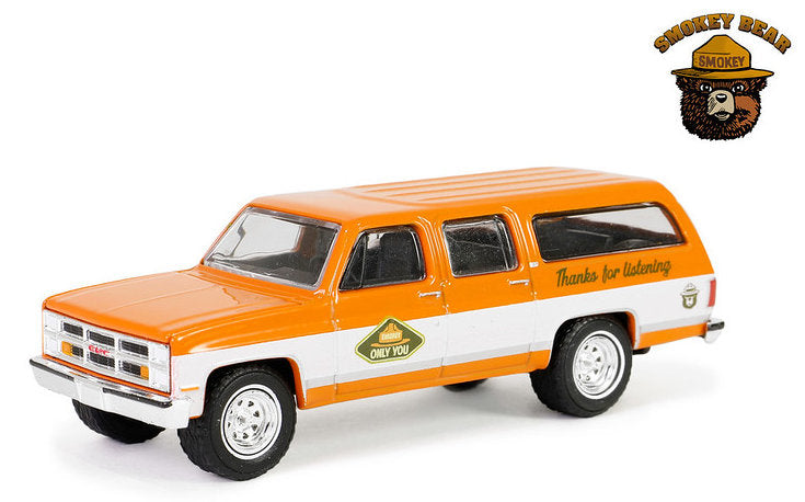 #38060-D 1/64 1983 GMC Suburban, Smokey Bear Series