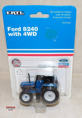 #389FO 1/64 Ford 8240 Tractor with 4WD and Cab