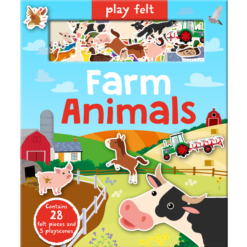 #390877 Play Felt Farm Animals Book