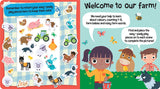 #391367 Easy Peely On the Farm Peel, Stick, Play Activity Book
