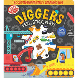 #391368 Easy Peely Diggers Peel, Stick, Play Activity Book