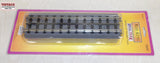 #40-1001-4 1/48 Rail King RealTrax 4-Piece 10" Straight Track Set, O Gauge