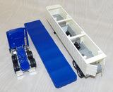 #4044 1/64 Plainfield Trucking WhiteGMC Aero Conventional with Grain Trailer - No Package, AS IS