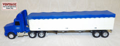 #4044 1/64 Plainfield Trucking WhiteGMC Aero Conventional with Grain Trailer - No Package, AS IS