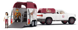 #42704 1/20 Mobile Vet Pickup with Trailer & Accessories