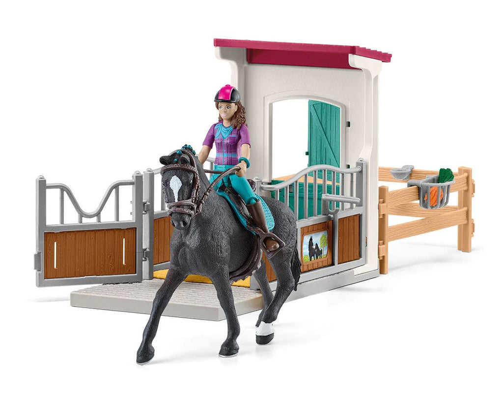 #42709 1/20 Horse Stall with Horse Club Lisa & Storm