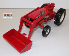 #4377 1/16 Farm Country Red Tractor with Loader - No Box, AS IS