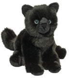 #4394D Salem Black Cat Floppy Plush