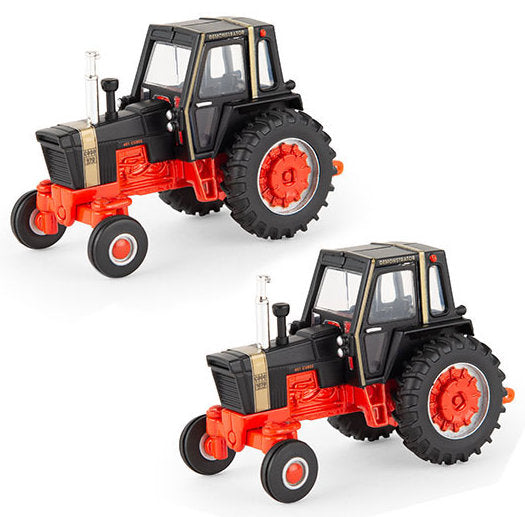 #44368 1/64 Case 970 & 1070 Agri King Black Knight Demonstrator Tractor Set, Prestige Collection