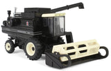 #44469B 1/64 International 1460 Axial-Flow Combine with Grain & Corn Heads, Black Chase Version