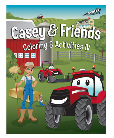 #44522 Casey & Friends Coloring & Activities IV Book
