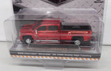 #46150-DCC 1/64 2018 Chevrolet Silverado 3500 HD High Country Dually Pickup - Red Chrome Chase