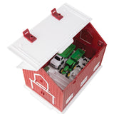 #47333 John Deere Red Barn 24-pc Farm Playset