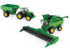 #47358 1/32 John Deere Combine Harvesting Set