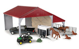 #47522 1/32 John Deere Weathered Barn Play Set