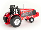 #47569A 1/64 Case-IH "Red Menace" Puller Tractor with Pickup & Flatbed Trailer