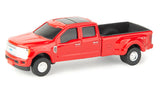 #47575B 1/64 Red Ford F-350 Crewcab Dually Pickup