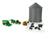 #47595 1/64 John Deere Grain Bin 20-pc Play Set