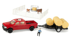 #47598 1/32 Truck and Bale Play Set