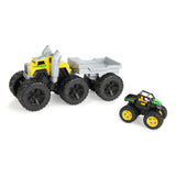 #47640 John Deere Monster Treads Rev Up Hauler Set