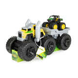 #47640 John Deere Monster Treads Rev Up Hauler Set
