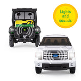 #47716 1/16 John Deere Ford F-150 Pickup with Trailer & John Deere Gator