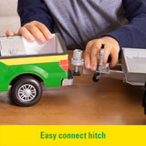 #47716 1/16 John Deere Ford F-150 Pickup with Trailer & John Deere Gator