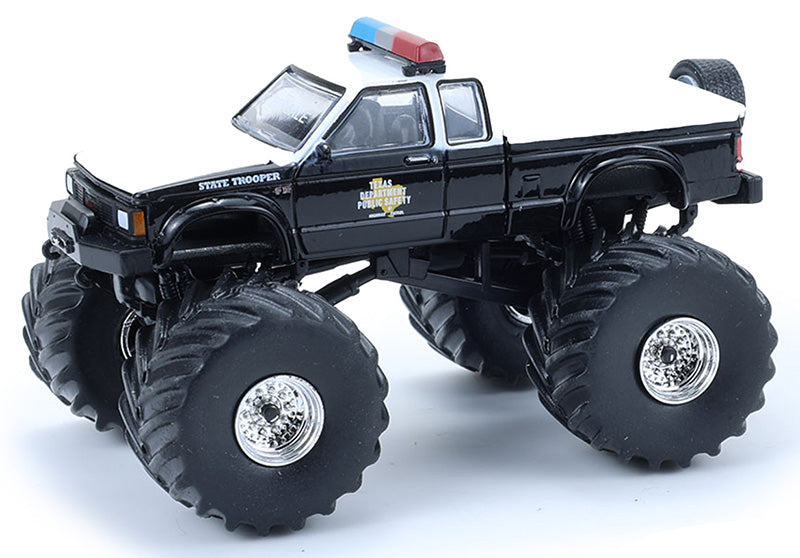 #49170-F 1/64 Texas Dept. of Public Safety 1990 GMC S-15 Monster Truck