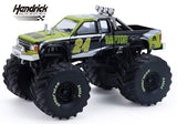 #49180-C 1/64 Hendrick Motorsports #24 Raptor 1986 Chevrolet S-10 Extended Cab Monster Truck