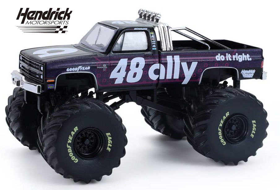 #49180-D 1/64 Hendrick Motorsports #48 Ally 1984 Chevrolet Silverado Monster Truck