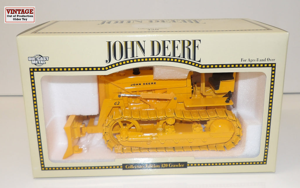 #5067DA 1/16 John Deere 420 Industrial Crawler with Blade Collector Edition