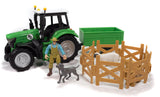 #514BC 1/20 Sheep Farmer & Tractor Playset with Lights & Sound