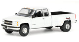 #51586-B 1/64 Olympic White 1998 Chevrolet Silverado 3500 Extended Cab Dually Pickup