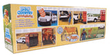 #517BC 1/20 Big Country Truck & Cattle Trailer Playset, 18 Piece