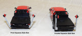 #52599 1/64 Red 2018 Ford F-350 DewEze Feed Truck Set