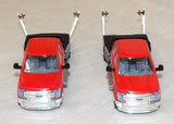 #52599 1/64 Red 2018 Ford F-350 DewEze Feed Truck Set