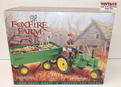#5341CO 1/16 #10 "Late Harvest" John Deere Model B Tractor & Wagon Set, Foxfire Farm Series