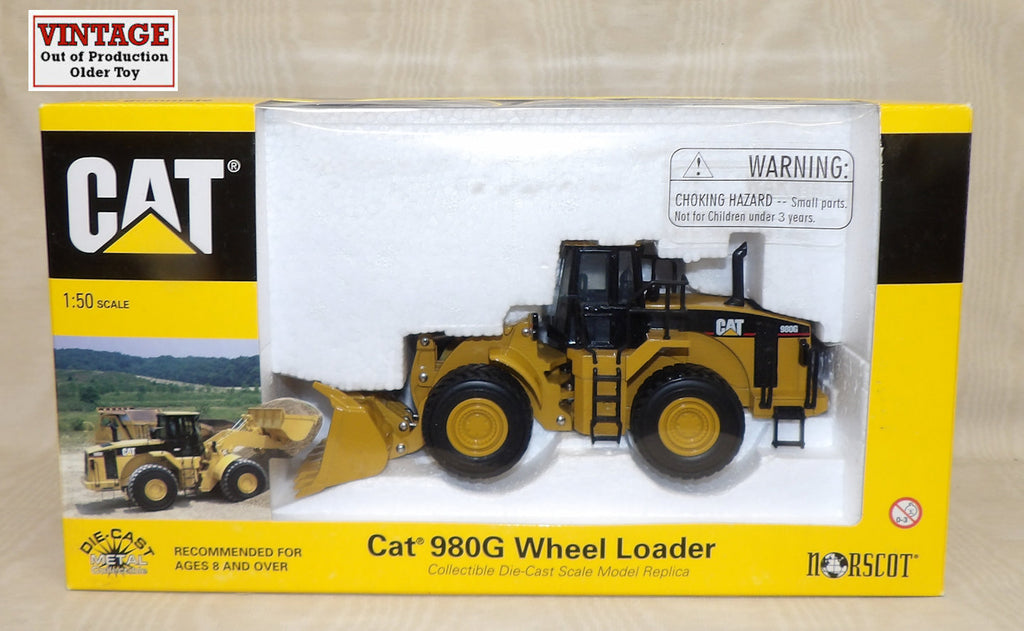 #55027 1/50 Cat 980G Wheel Loader, Pre-Owned