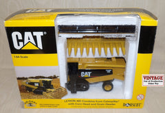 #55028 1/64 Cat Lexion 485 Combine with Corn & Grain Heads - Pre-Owned, AS IS