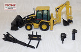 #55060 1/50 432D Side Shift Backhoe Loader with Work Tools, Pre-Owned