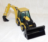 #55060 1/50 432D Side Shift Backhoe Loader with Work Tools, Pre-Owned