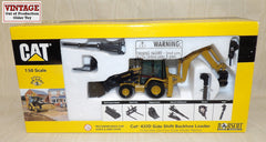 #55060 1/50 432D Side Shift Backhoe Loader with Work Tools, Pre-Owned
