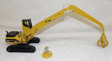 #55080 1/50 Cat 345B Series II Material Handler with Work Tools, Pre-Owned