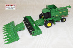#550EO 1/80 John Deere Titan II Combine with 2 Heads - No Box, AS IS