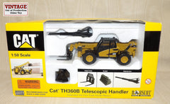 #55113 1/50 Cat TH360B Telescopic Handler with Work Tools, Pre-Owned