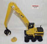 #55122 1/50 Cat W345B Series II Material Handler with Work Tools, Pre-Owned