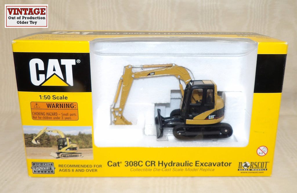 #55129 1/50 Cat 308C CR Hydraulic Excavator, Pre-Owned